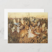 Kaninchen unter den Fairies, Vintage Märchen (Vorne/Hinten)