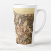 Kaninchen unter den Fairies, Vintage Märchen Milchtasse (Rechts)