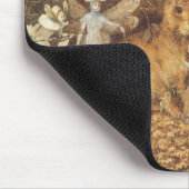 Kaninchen unter den Fairies, Vintage Märchen Mousepad (Ecke)