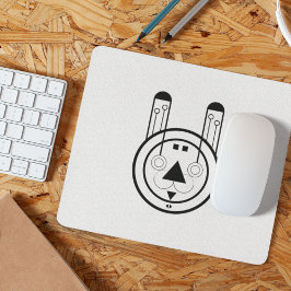 Kaninchen Usagi Sternzeichen Mousepad