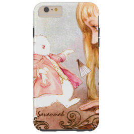 Kaninchen Vintage Alice im Wunderland Case-Mate iPhone Hülle