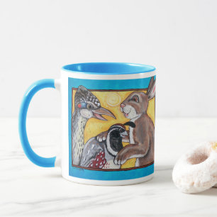 Kaninchen, Wachtelnroadrunner-Wüsten-Südwestwild Tasse
