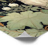 Kaninchen Wall Art Wildlife Tierposter Poster (Ecke)