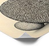 Kaninchen Wall Art Wildlife Tierposter Poster (Ecke)