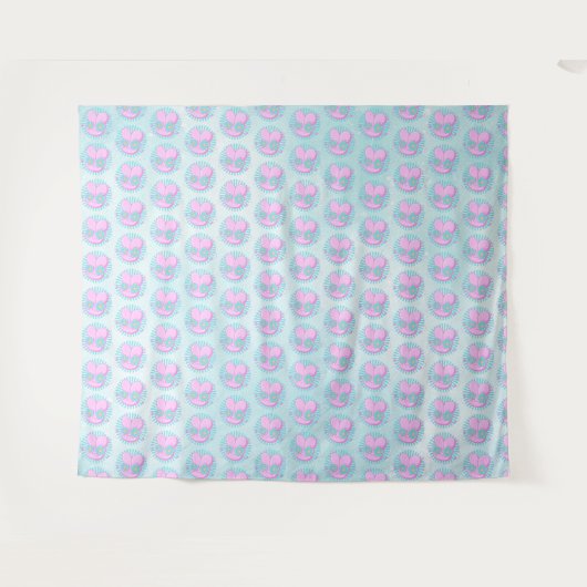 Kaninchen Wandteppich (Vorderseite (Horizontal))