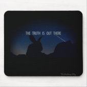 Kaninchen X-Files: Die Wahrheit ist draußen Mauspa Mousepad (Vorne)