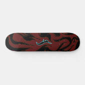 Kaninchen zur Flamme Skateboard (Horizontal)