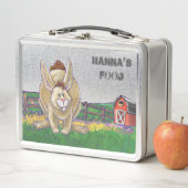 Kaninchenabsperrung Metall Brotdose (Beispiel)