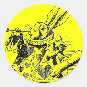 Kaninchenaufkleber Runder Aufkleber