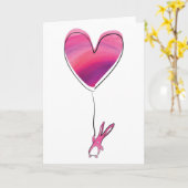 Kaninchenausweis Karte (Gelbe Blume)