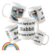 Kaninchenbesitzer Haustier Kaffeetasse