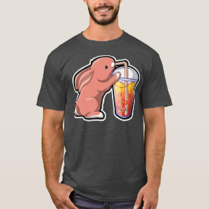 Kaninchenblase Tee Adorable Kawaii Niedliches Boba