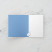 Kaninchenblaue Karte (Innenseite)