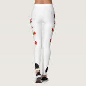 Kaninchenblume Leggings (Rückseite)