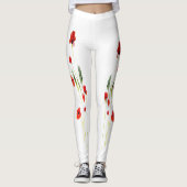 Kaninchenblume Leggings (Vorderseite)