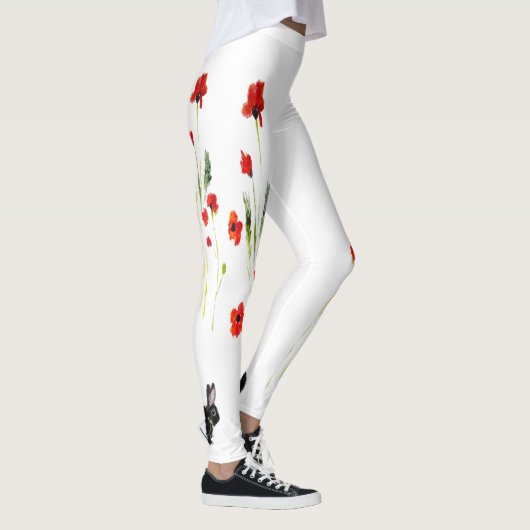 Kaninchenblume Leggings (Rechts)