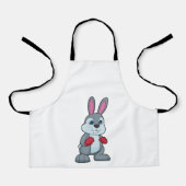 Kaninchenboxen Boxer Boxhandschuhe Schürze (Vorderseite)