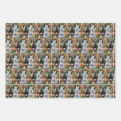 Kaninchenbrücke und -räude geschenkpapier set (Vorderseite 3)