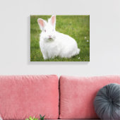 Kaninchenbunny Leinwanddruck (Insitu (Wohnzimmer))