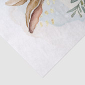 Kaninchencharakteristik der Florlandschaft Seidenpapier (Detail)