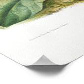 Kaninchendarstellung Poster (Ecke)