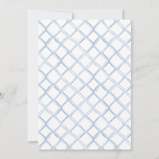 Kaninchendusche Einladung (Rückseite)