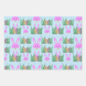 Kanincheneier Spaß Geschenkpapier Set (Vorderseite 3)