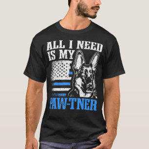 Kanincheneinheit K9 Dog Handler & K9 Trainer T-Shirt