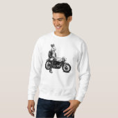 Kaninchenfahrer Sweatshirt (Vorne ganz)