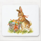 Kaninchenfarbe Mousepad (Vorne)