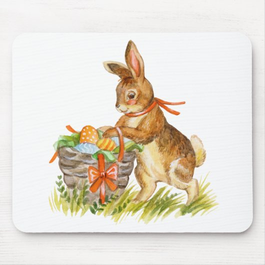 Kaninchenfarbe Mousepad (Vorne)