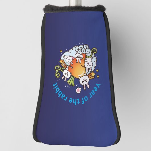 Kaninchenfäule Golf Headcover (Rotieren 90)