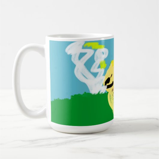Kaninchenfeder kaffeetasse (Links)