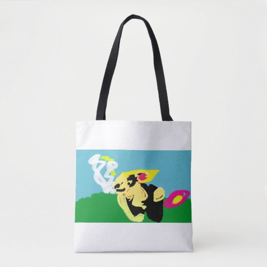 Kaninchenfeder tasche (Vorderseite)