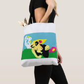 Kaninchenfeder tasche (Von Nahem)