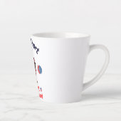 Kaninchenflagge Amerika Milchtasse (Rechts)