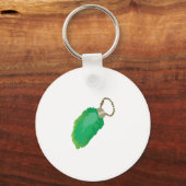 Kaninchenfuß Schlüsselanhänger (Vorderseite)