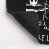 Kaninchengeschenk| Glaube Jackalope Mousepad (Ecke)