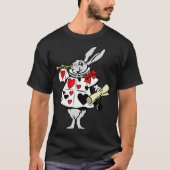 Kaninchengeschenk| Kaninchen der Alice im Wunderla T-Shirt (Vorderseite)