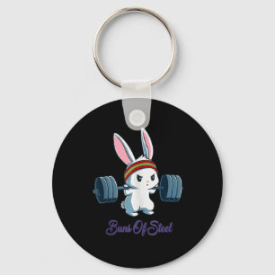 Kaninchengeschenk  Rabbit Lover Gym Workout Schlüsselanhänger