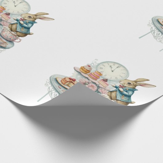 Kaninchengeschenkpapier Geschenkpapier (Ecke)