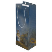 Kaninchengeschenktasche Geschenktüte Für Weinflaschen (Rückseite Schrägansicht)
