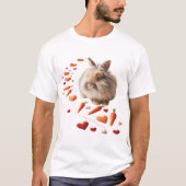 Kaninchenherz Carrots Sonnentag T-Shirt (Vorderseite)