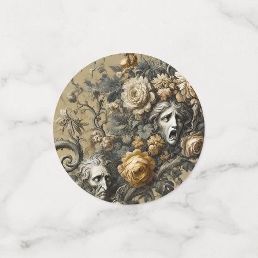 Kaninchenhöhlen — gotisch Viktorianisch Konfetti (Klein Vorderseite)