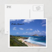 Kanincheninsel Postkarte (Vorne/Hinten)