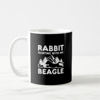 Kaninchenjagd mit meinem Beagle Kaffeetasse