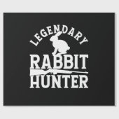 Kaninchenjäger Geschenkpapier (Flach)