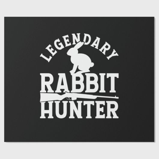 Kaninchenjäger Geschenkpapier (Flach)