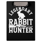 Kaninchenjäger Klemmbrett (Vorderseite)