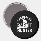 Kaninchenjäger Magnet (Vorderseite/Rückseite)